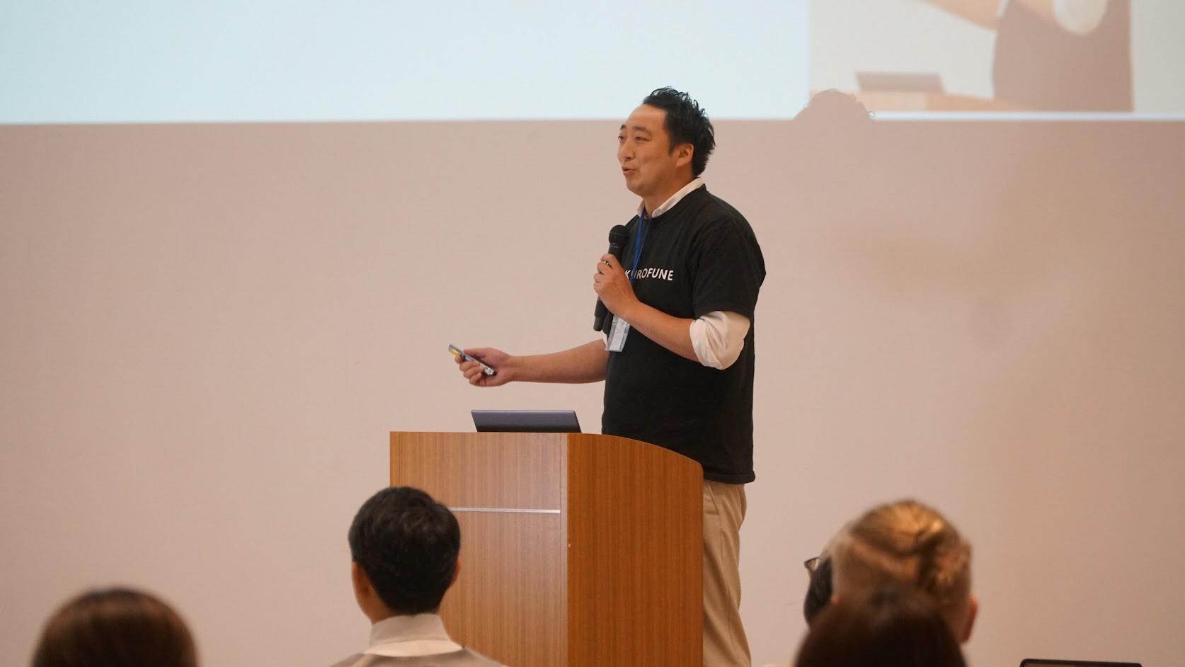 KUROFUNE株式会社 代表取締役 倉片 稜 さん