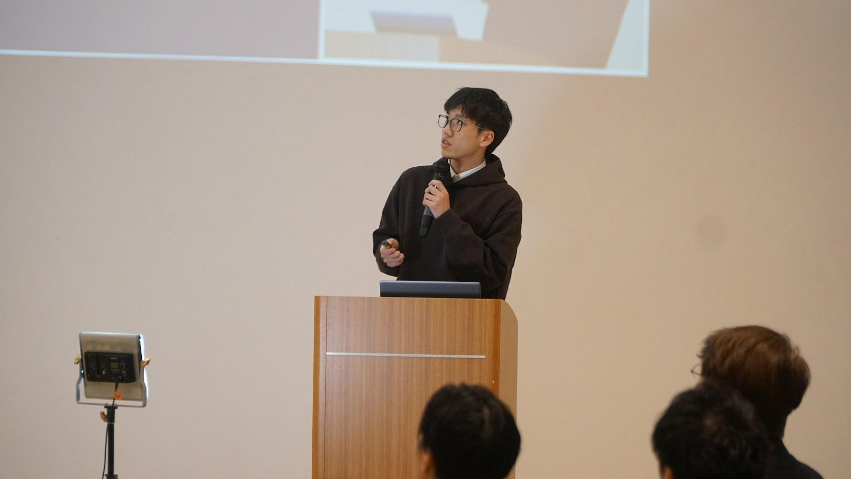 秋田大学大学院黒崎蓮さん