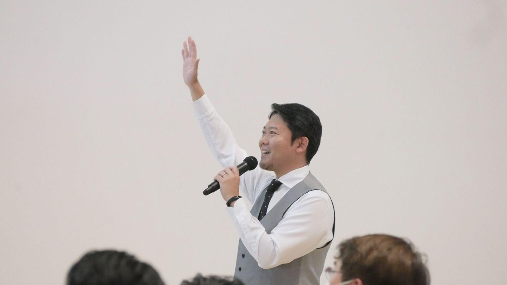質問の様子